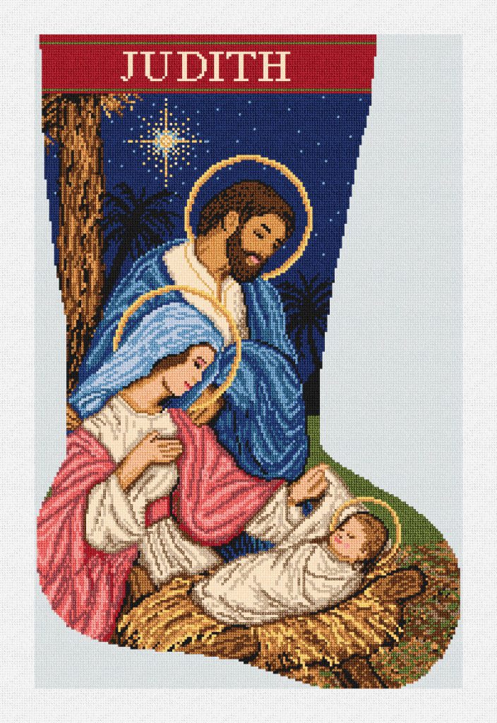 Anchor Creativa Nativity Holy Family Christmas Crochet Kit